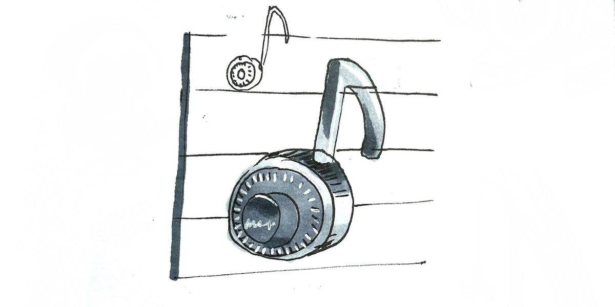 Musical lock